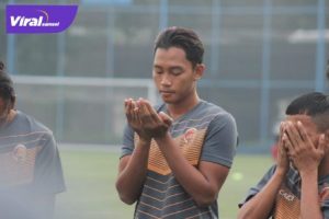 Didik Setiawan bek tengah ikuti trial di Sriwijaya FC. Foto : SFC for viralsumsel.com