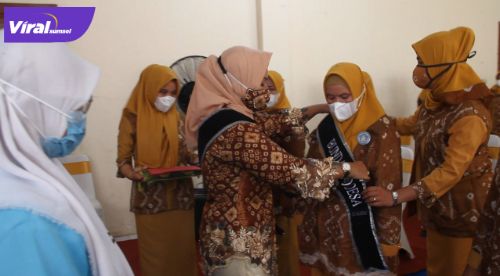 Pengukuhan Bunda PAUD dan Duta Cegah Stunting Desa dan Kelurahan Se-Kecamatan Bayung Lencir, Kamis (17/06/2021). Foto : viralsumsel.com/devi