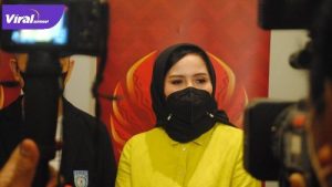 Nirmala Dewi Sekjen Perbasi. Foto : viralsumsel.com