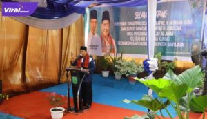 Bupati Banyuasin H. Askolani meresmikan penggunaan Masjid Al-Jihad bertempat di Kelularahan Kayuara Kuning, Kecamatan Banyuasin III, Kabupaten Banyuasin, Kamis (24/6/2021). Foto : viralsumsel.com/lam