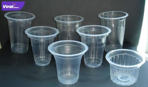 Ilustrasi gelas plastik bekas. Foto : internet