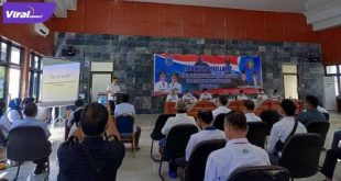 Cik Ujang Bupati Lahat adakan pertemuan mediasi dengan Perusahaan di kabupaten Lahat bahas persiapan tuan rumah Porprov 2023, Rabu (7/7/2021). Foto : viralsumsel.com