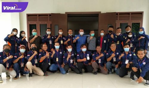 Ketua ESI Provinsi Sumsel, Brigjen TNI Armansyah, SH hadir dan membuka langsung grand final kejuaraan ESI PALI Competition Season 1 tahun 2021, Kamis (8-9/7/2021). Foto : viralsumsel.com/eko