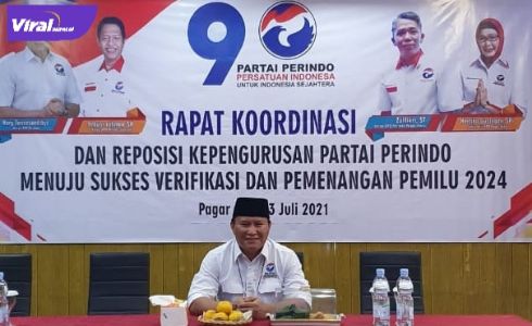 Rudi Hartono Anggota DPRD Provinsi Sumatera Selatan Fraksi Partai Perindo. Foto : viralsumsel.com/oki