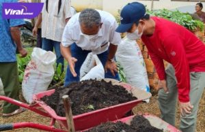 Petani di PALI ikuti pelatihan pengelolaan ekosistem pertanian sehat, ramah lingkungan dan berkelanjutan digelar PT Pertamina EP Asset 2 Pendopo Field, Senin (12/7/2021). Foto : viralsumsel.com/eko