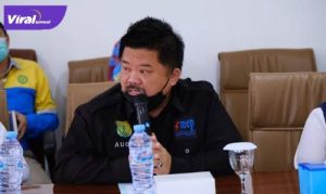 Augie Bunyamin Sekretaris Umum Asprov PSSI Sumsel . Foto : viralsumsel.com/ion