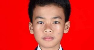 M. Farras Dds Siswa SMP Emirates Islamic School Lahat. Foto : viralsumsel.com/oki