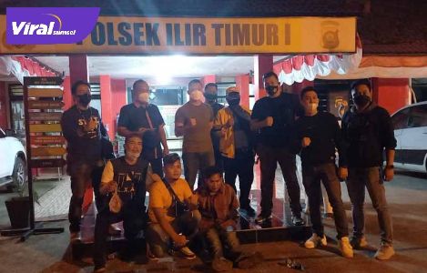 Unit Reskrim Polsek Ilir Timur I meringkus O (30) warga Jalan Ariodillah 2, Palembang. Foto : viralsumsel.com/kai