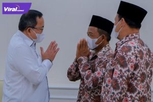 Bupati Muba Dr H Dodi Reza Alex Noerdin Lic Econ MBA terima audensi Pengurus Pimpinan Daerah Muhammadiyah Kabupaten Muba, Rabu (1/9/2022). Foto : viralsumsel.com/devi