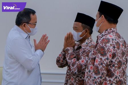 Bupati Muba Dr H Dodi Reza Alex Noerdin Lic Econ MBA terima audensi Pengurus Pimpinan Daerah Muhammadiyah Kabupaten Muba, Rabu (1/9/2022). Foto : viralsumsel.com/devi
