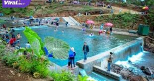 Destinasi wisata Ayik Pacar di Kabupaten Lahat, Sumsel. Foto : viralsumsel.com/oki
