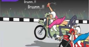 Ilustrasi balapan liar. Foto : net