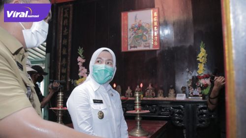 Wakil Walikota Palembang, Fitrianti Agustinda. Foto : viralsumsel.com/fia