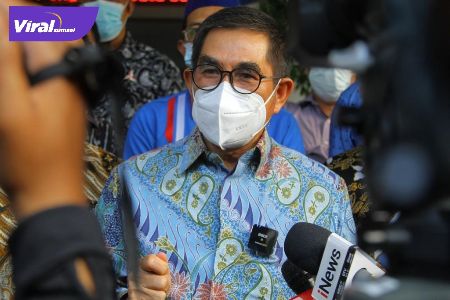 Kuasa hukum Partai Demokrat, Hamdan Zoelva. Foto : viralsumsel.com/oki
