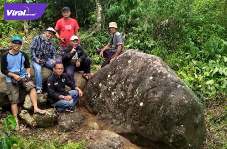Situs megalitik dan Benda Cagar Budaya dijadikan destinasi wisata di Desa Air Puar. Foto : viralsumsel.com/oki