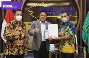 Walikota Lubuk Linggau, H SN Prana Putra Sohe memaparkan ada 32 usulan program yang diharapkan dapat dibantu Gubernur Sumsel. Foto : viralsumsel.com/win