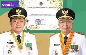 Gubernur Sumsel H Herman Deru dan Wakil Gubernur Sumsel H Mawardi Yahya. Foto : viralsumsel.com/win