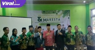 Ketua DPRD Kota Palembang Zainal Abidin hadiri pelantikan Pengurus IPNU Kecamatan Jakabaring, Kota Palembang, Sabtu (6/11/2021). Foto : viralsumsel.com/nto