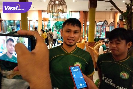 Rizsky Dwi Ramadhana penyerang baru PS Pelambang Liga 3. Foto : viralsumsel.com