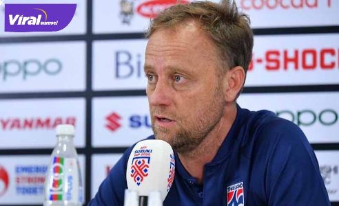 Pelatih Timnas Thailand, Alexander Polking. Foto :istimewa