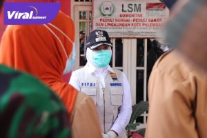 Harnojoyo walikota Palembang pimpin apel siaga fenomena la nina, Selasa (28/12/2021). Foto viralsumsel/Noto