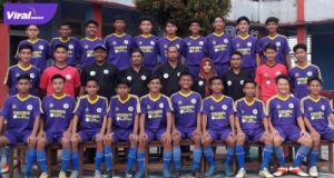 Pemain, pelatih dan ofisial Persegrata di ajang Piala Soeratin U-17 2021. Foto : viralsumsel.com/ion