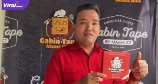 Plt Bupati Muba Beni Hernedi SIP, menyambangi pelaku UMKM Cabin Tape di Pinang Banjar Muba, Senin (10/1/2022). Foto : viralsumsel.com/dev
