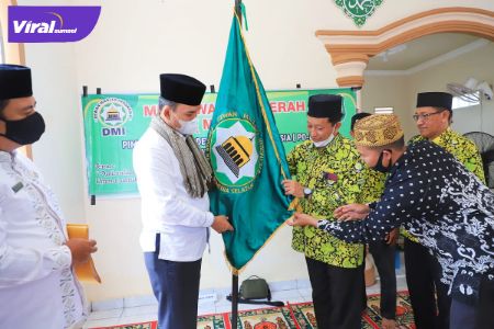Plt Bupati Musi Banyuasin Beni Hernedi SIP dipercaya menjadi Ketua Dewan Masjid Indonesia Kabupaten Muba. Foto : viralsumsel.com/dev