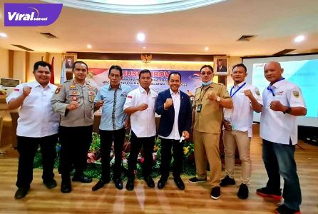 Ryan Yohwari kembali terpilih sebagai Ketua NPCI Sumsel dalam Musorprov di Hotel Swarna Dwipa Palembang, 24-26 Januari 2022. Foto : viralsumsel.com/ion