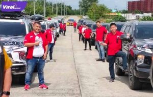 Komunitas Pajero Indonesia One Chapter Sriwijaya dalam Rakerda di hotel The Alts, Rabu (26/1/2022). Foto : viralsumsel.com/kai