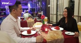 Ilustrasi makan malam romantis di The Excelton Hotel Palembang. Foto : istimewa