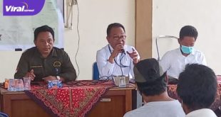 Kepala Dinas Perkim Kota Prabumulih, Bustomi, SE, M.Si pimpin rapat verifikasi para calon penerima bantuan perumahan swadaya prasejahtera, Kemarin (2/2/2022). Foto : viralsumsel.com/mal