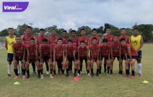 Skuat Kobar David FC di ajang Piala Soeratin U-15 Asprov PSSI Sumsel 2021/2022. Foto : viralsumsel.com/ion