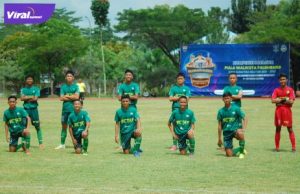 Starting eleven PS Palembang U-15 hadapi SSB Sumsel U-15 di ajang Piala Soeratin 2021/2022. Foto : viralsumsel.com/ion