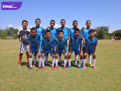 Starting eleven Planet Soccer School di ajang Piala Soeratin U-12 Asprov PSSI Sumsel 2021/2022. Foto : viralsumsel.com/ion