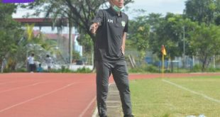 Amirul Mukminin pelatih Elang Emas Sriwijaya di ajang Piala Soeratin. Foto : viralsumsel.com/ion