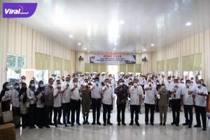 Wali Kota Lubuklinggau, H SN Prana Putra Sohe buka kegiatan Ujian Dinas diikuti 394 orang peserta. Foto : viralsumsel.com/min
