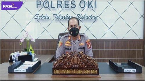 Kapolres OKI, AKBP Diliyanto SH SIK MH. Foto : viralsumsel.com/fiman