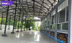 Kondisi Food Court Kayuagung OKI. Foto : viralsumsel.com/fir