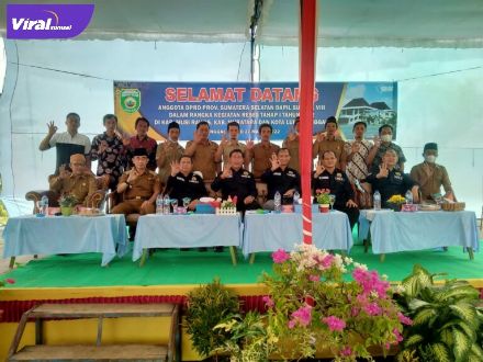 Lima Anggota DPRD Sumsel gelar reses tahap 1 2022 di Musi Rawas. Foto : viralsumsel.com