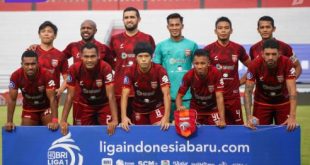 Skuat Borneo FC di ajang BRI Liga 1 2021/2022. Foto : lib