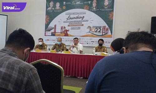 Dinas Pariwisata Kota Palembang akan me-launching Calender of Charming Events Palembang 2022 pada tanggal 10 Maret mendatang. Foto : viralsumsel.com/nto