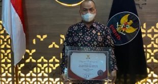 Kepala Dinas Kependudukan dan Catatan Sipil Kabupaten OKI, Hendri, SH, MH. Foto : viralsumsel.com/fir