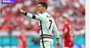 Kapten Tim Nasional (Timnas) sepak bola Portugal, Cristiano Ronaldo. Foto : eufa