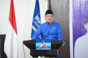 Cik Ujang Ketua DPD Partai Demokrat Sumsel. Foto : viralsumsel.com/ion
