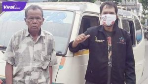 Hensyi Fitriansyah bertemu dengan koordinator angkot Lemabang di Palembang, Sabtu (9/4/2024). Foto : viralsumsel.com/ril