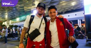Pemain Timnas U-23 Marc Klok dan Syahrian Abumanyu. Foto : pssi