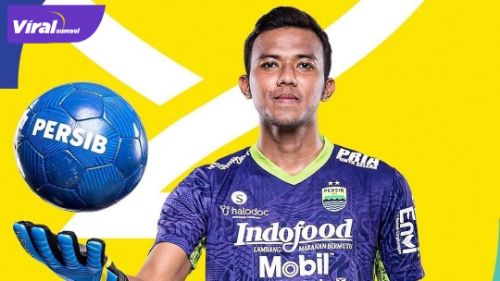 Teja Paku Alam penjaga gawang Persib Bandung. Foto : ig persib