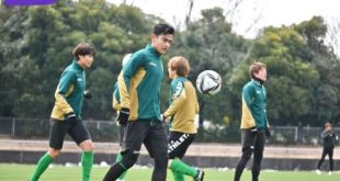 Pratama Arhan pemain Timnas Indonesia U-23 saat berlatih bersama klub Liga 2 Jepang, Tokyo Verdy. Foto : ig pratama arhan