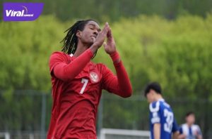 Ronaldo Kwateh penyerang Timnas U-19. Foto : pssi